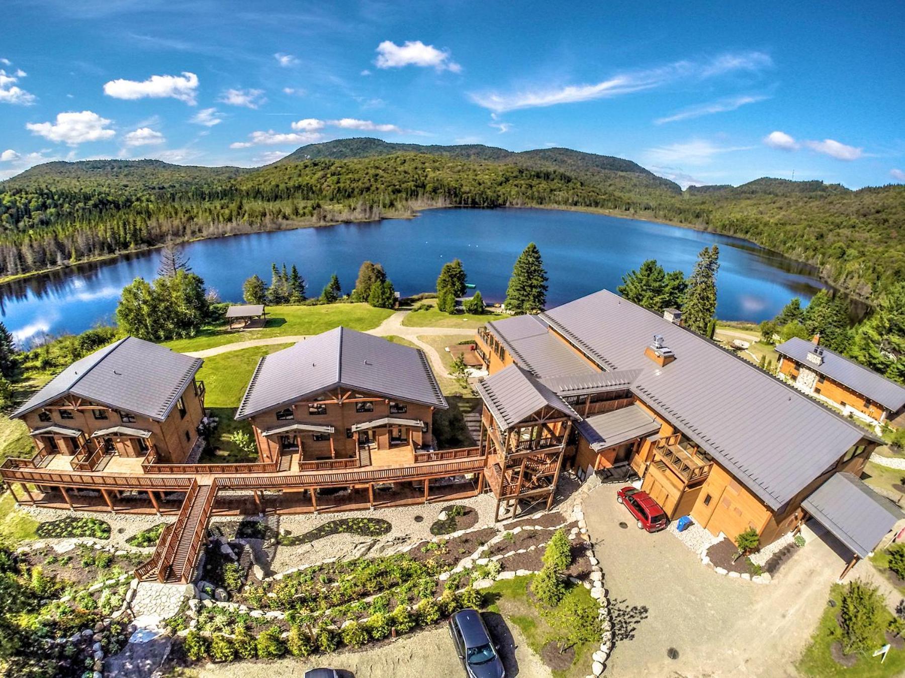 Le Grand R Hotel Saint-Donat-de-Montcalm Bagian luar foto